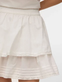 VMELIX Hohe Taille Kurzer Rock