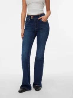 VMELLA Mid Rise Ausgestellt Jeans