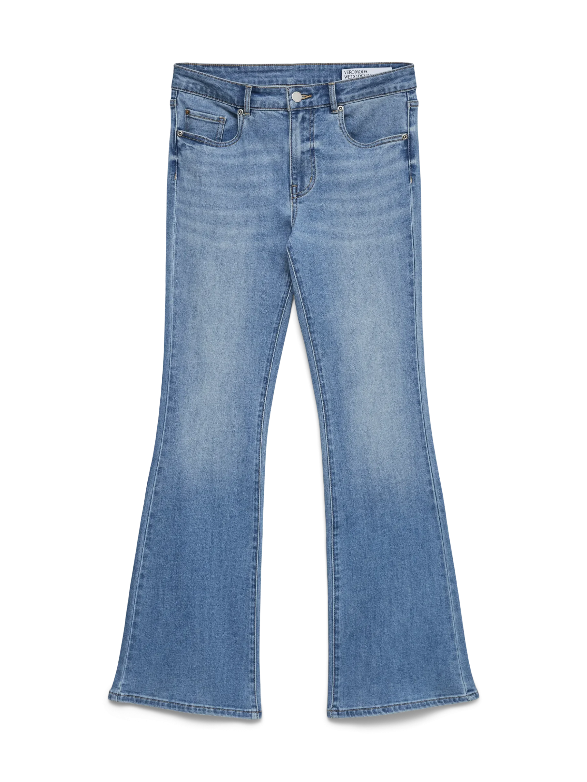 VMELLA Mid Rise Ausgestellt Jeans