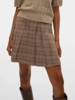 VMELLIE Mittlere Taille Minirock