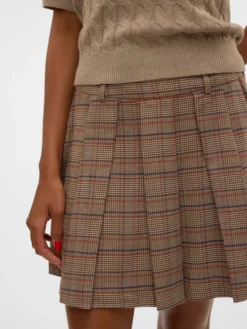 VMELLIE Mittlere Taille Minirock