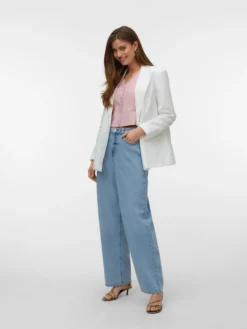 VMESTELLE Hohe Taille Barrel Fit Jeans