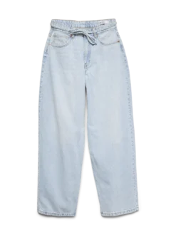 VMESTELLE Hohe Taille Barrel Fit Jeans
