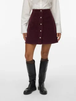 VMETTA Hohe Taille Kurzer Rock