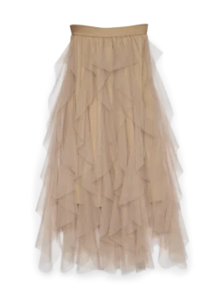 VMEVE Hohe Taille Langer Rock