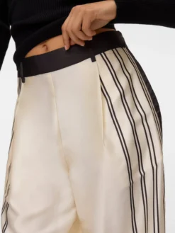 VMEVINA Mittlere Taille Hose
