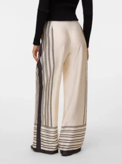 VMEVINA Mittlere Taille Hose
