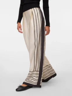 VMEVINA Mittlere Taille Hose