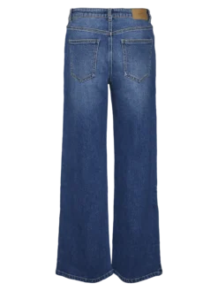 VMFAITH Niedrige Taille Weiter Beinschnitt Jeans