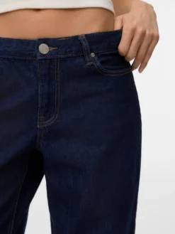 VMFAYE Niedrige Taille Weiter Beinschnitt Jeans