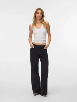 VMFAYE Niedrige Taille Weiter Beinschnitt Jeans