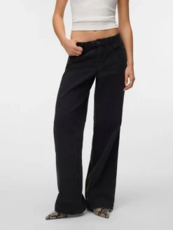VMFAYE Niedrige Taille Weiter Beinschnitt Jeans
