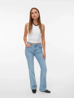 VMFLASH Mid Rise Ausgestellt Jeans