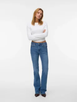 VMFLASH Mid Rise Ausgestellt Jeans