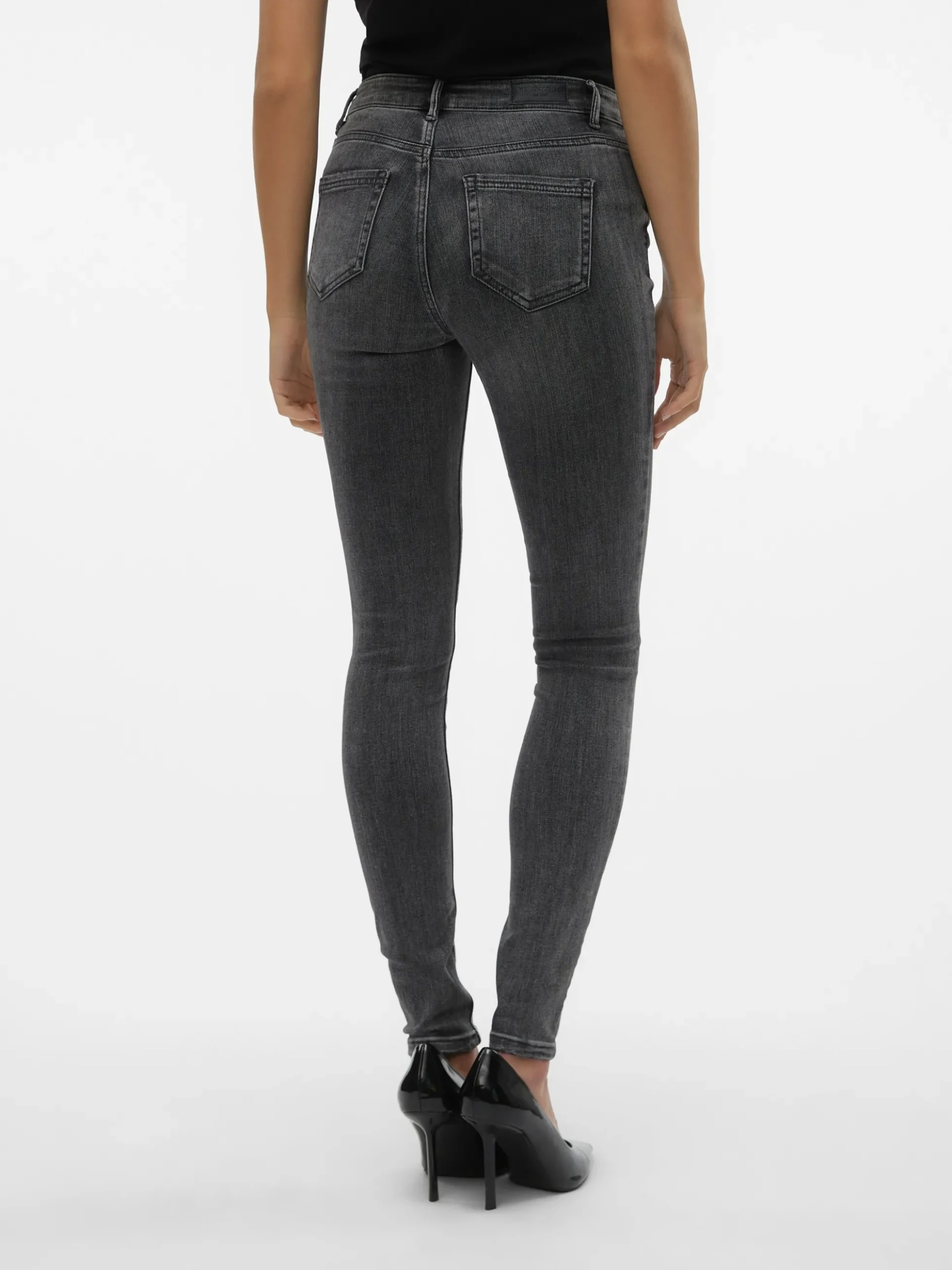 VMFLASH Mid Rise Skinny Fit Jeans