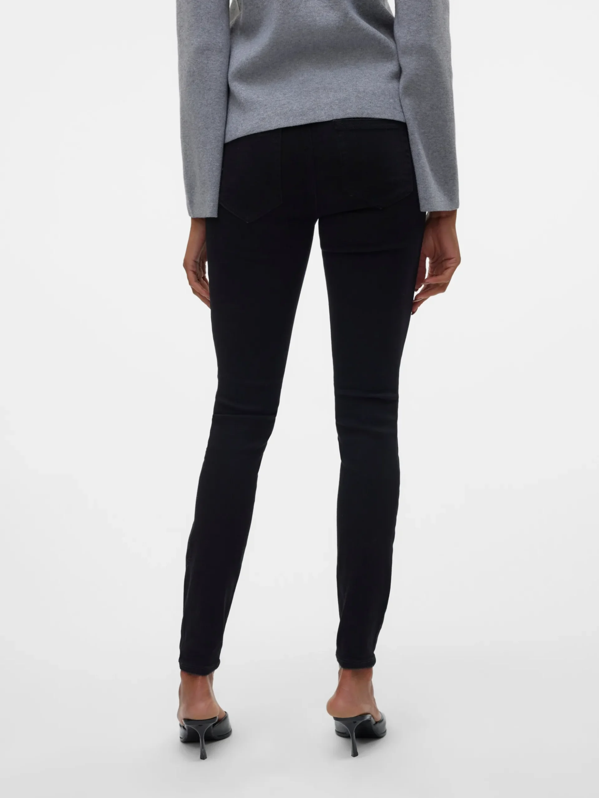 VMFLASH Mid Rise Skinny Fit Jeans