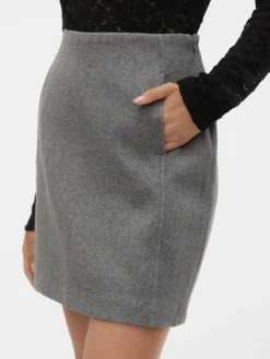 VMFORTUNEALLISON Hohe Taille Kurzer Rock