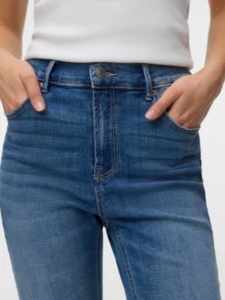 VMGIGI Hohe Taille Ausgestellt Jeans