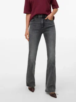 VMGIGI Hohe Taille Ausgestellt Jeans