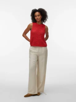 VMHEAVEN Mittlere Taille Hose