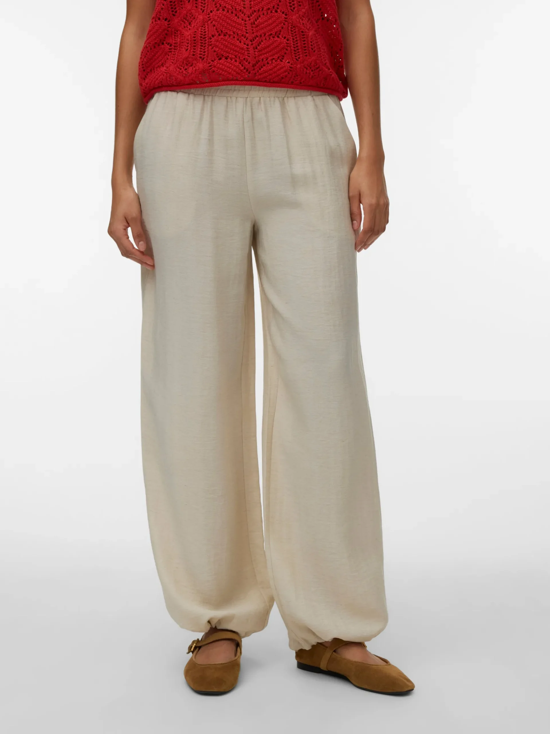 VMHEAVEN Mittlere Taille Hose