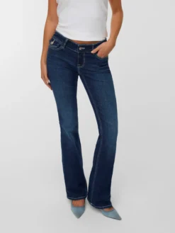 VMHELENA Niedrige Taille Ausgestellt Jeans