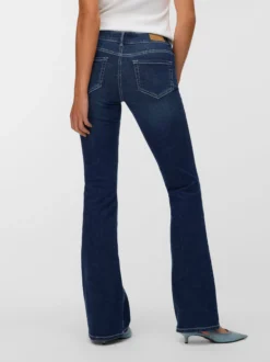 VMHELENA Niedrige Taille Ausgestellt Jeans