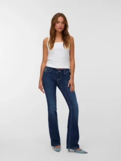 VMHELENA Niedrige Taille Ausgestellt Jeans