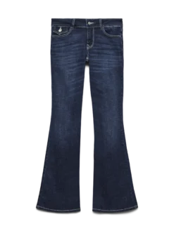 VMHELENA Niedrige Taille Ausgestellt Jeans