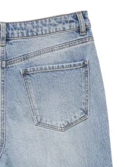 VMINDIA Hohe Taille Ausgestellt Jeans