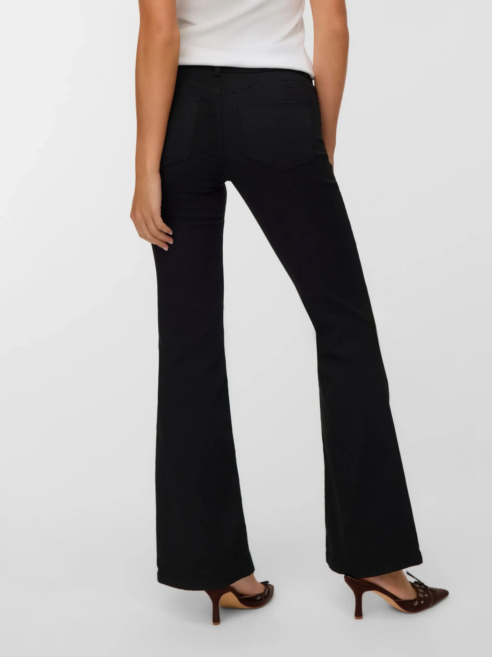 VMJEAN Niedrige Taille Ausgestellt Jeans