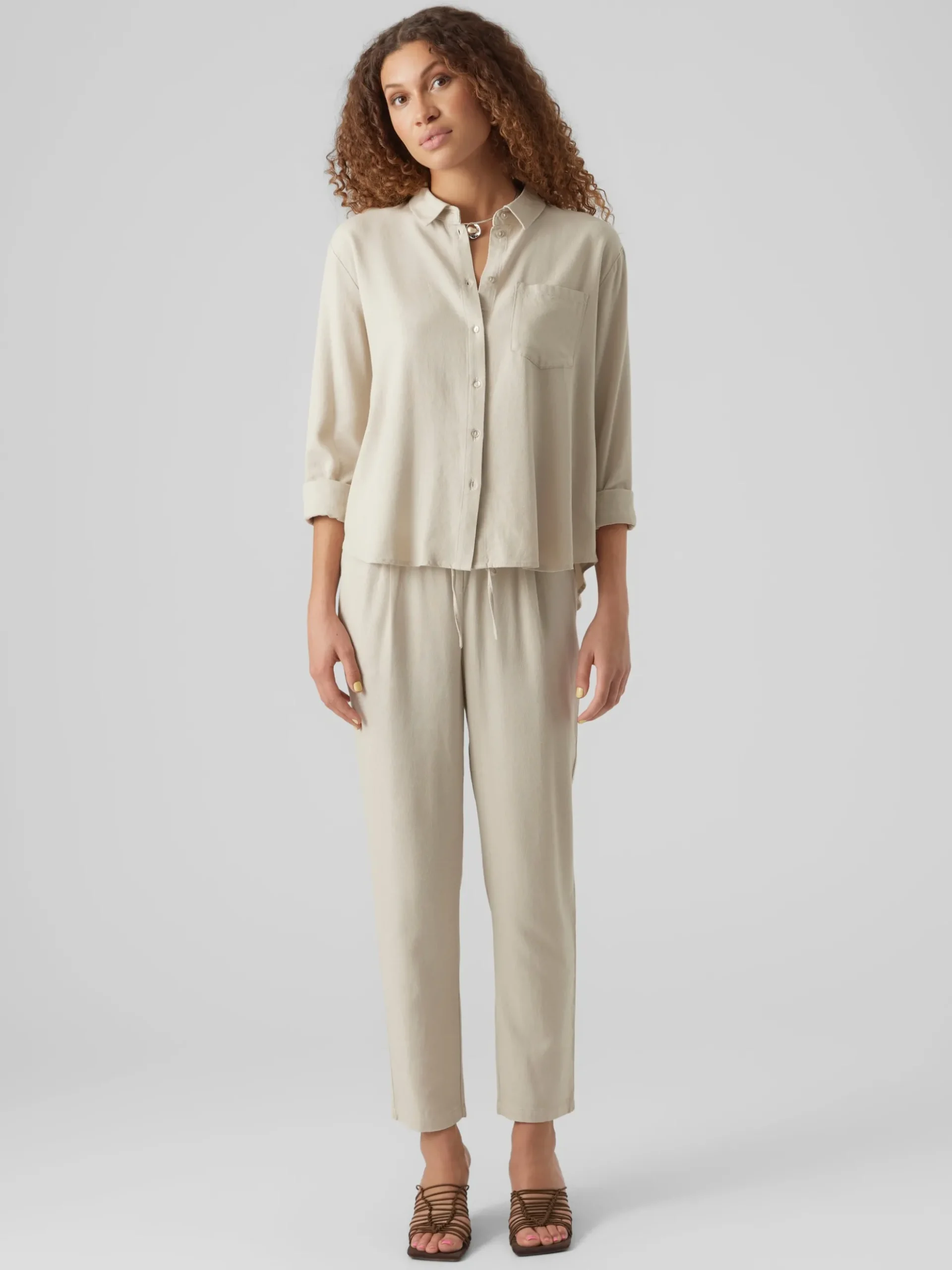VMJESMILO Mittlere Taille Hose