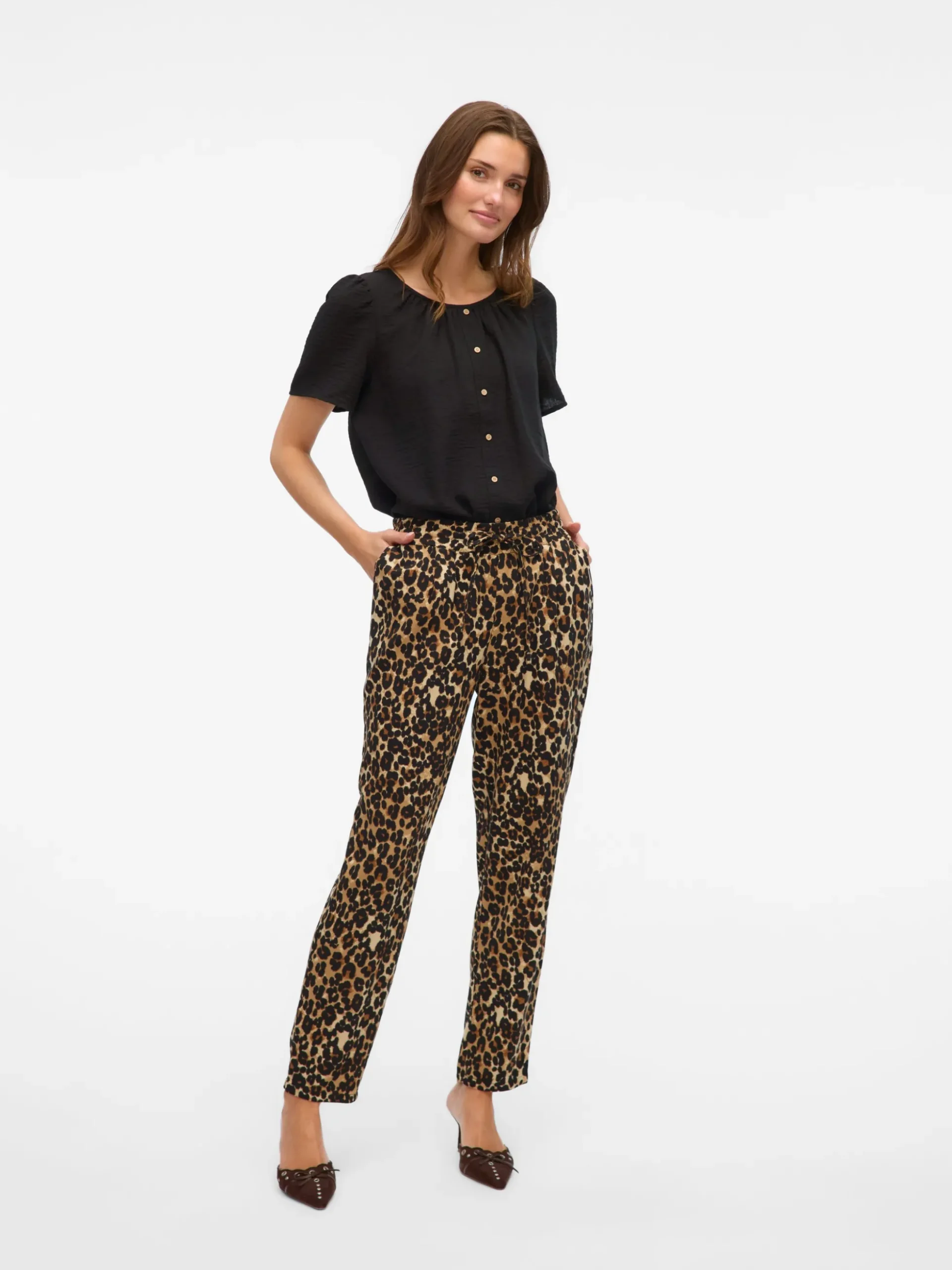 VMJESMILO Mittlere Taille Hose