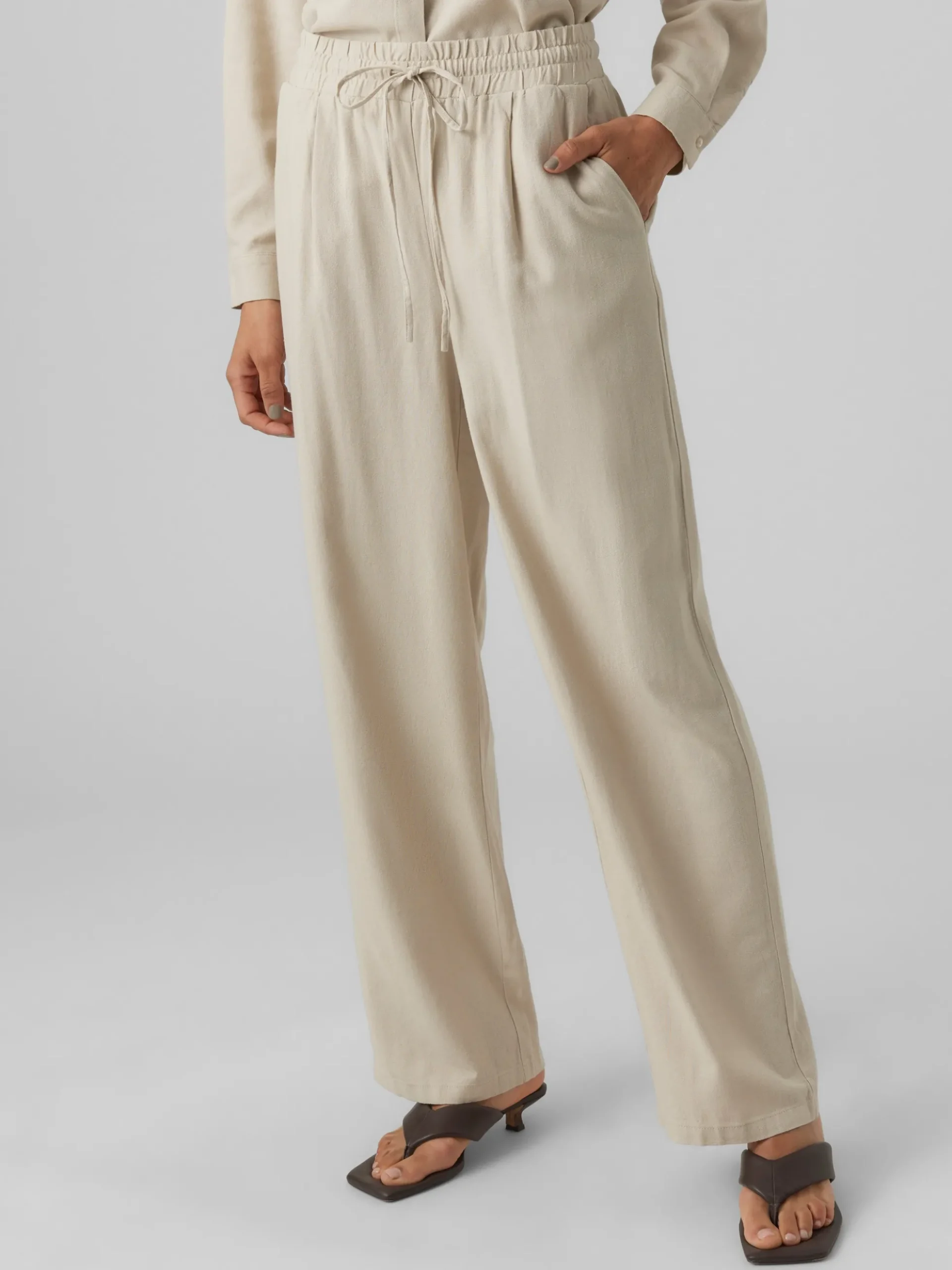 VMJESMILO Mittlere Taille Hose
