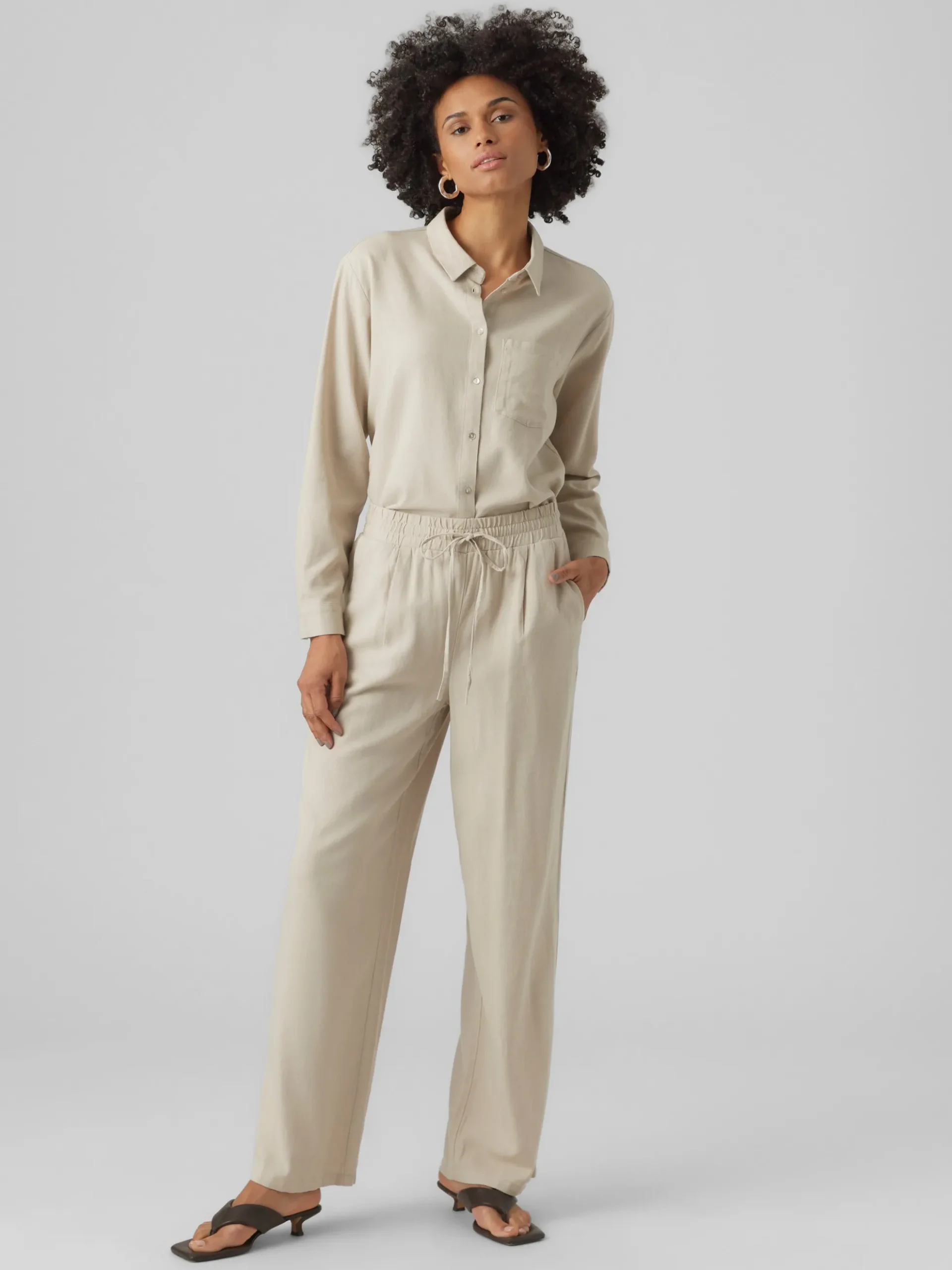 VMJESMILO Mittlere Taille Hose
