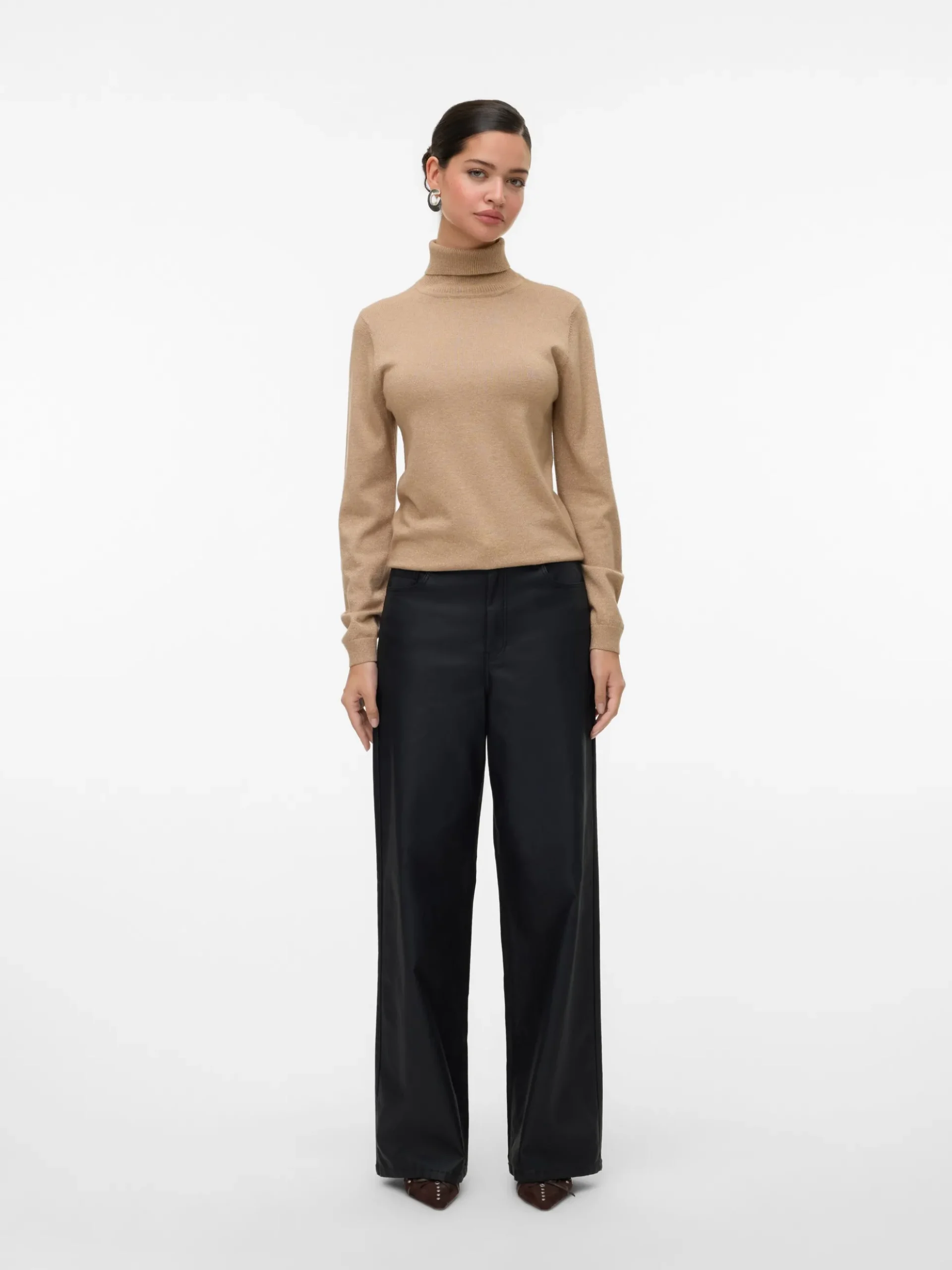 VMKAYLA Hohe Taille Weiter Beinschnitt Jeans