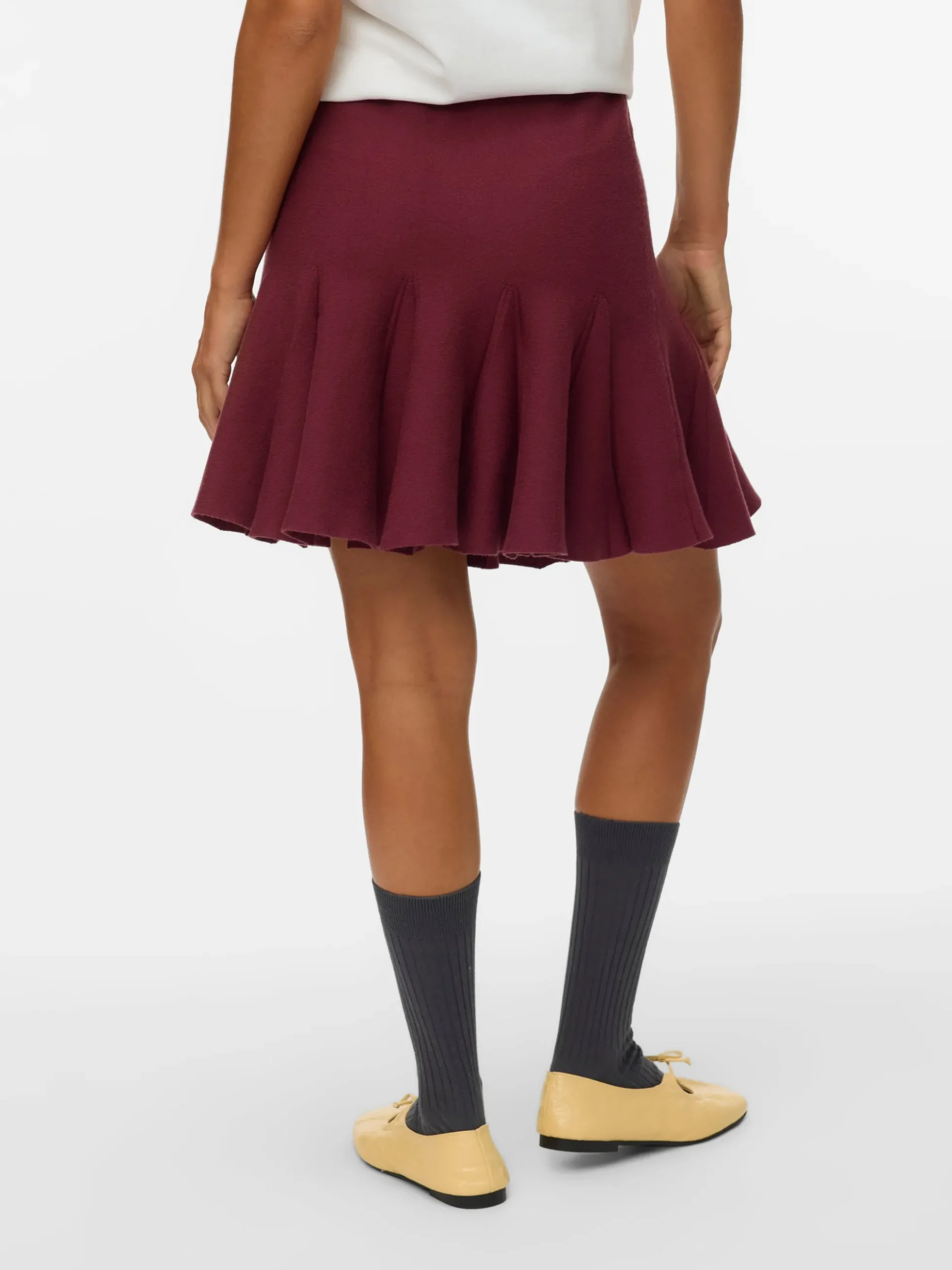 VMKRISTIN Mittlere Taille Kurzer Rock
