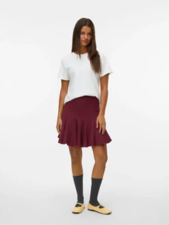 VMKRISTIN Mittlere Taille Kurzer Rock