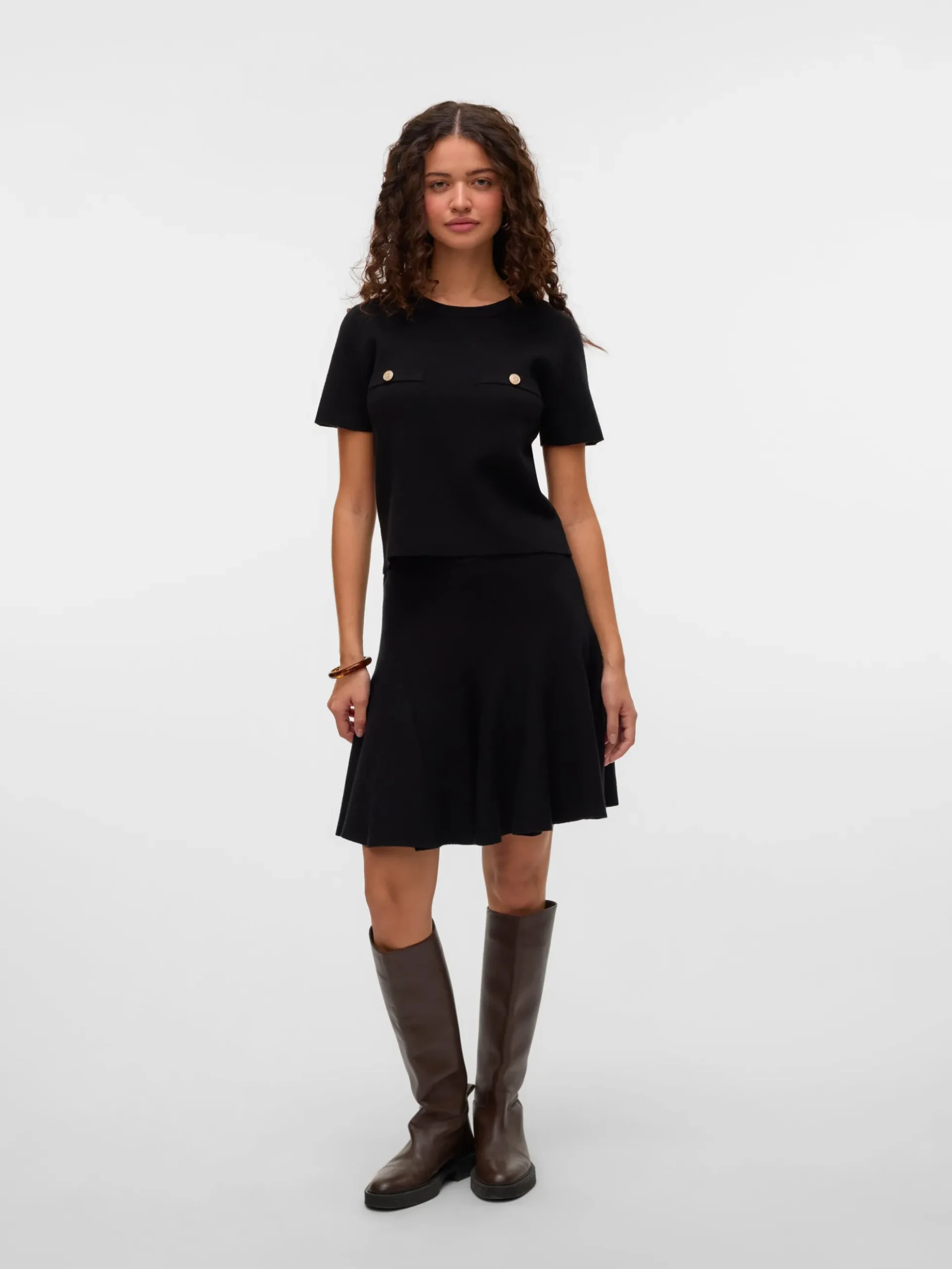 VMKRISTIN Mittlere Taille Kurzer Rock