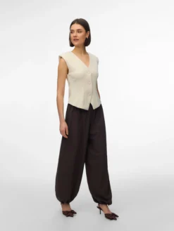 VMLEIA Mittlere Taille Hose