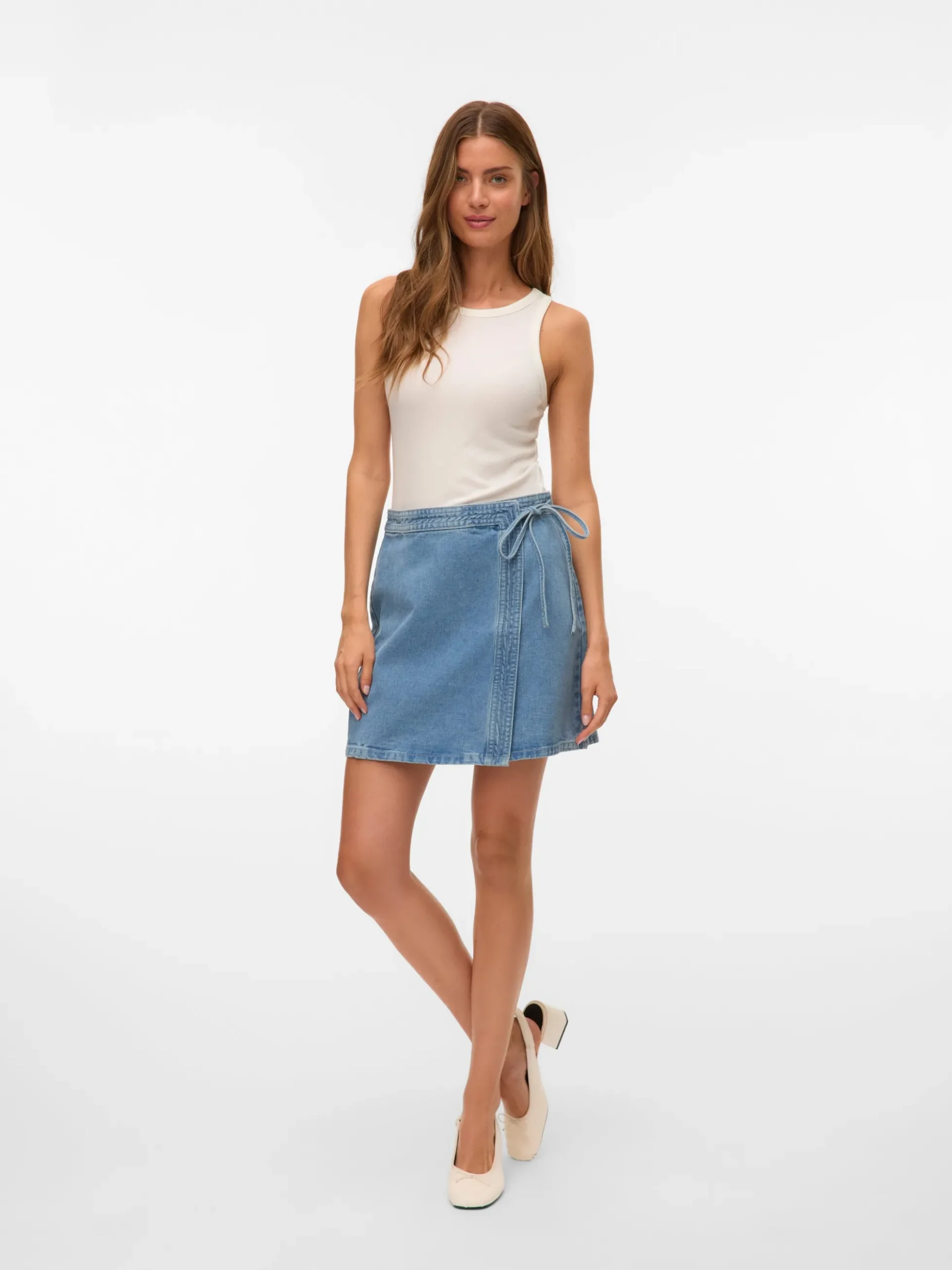 VMLIZA Mittlere Taille Kurzer Rock