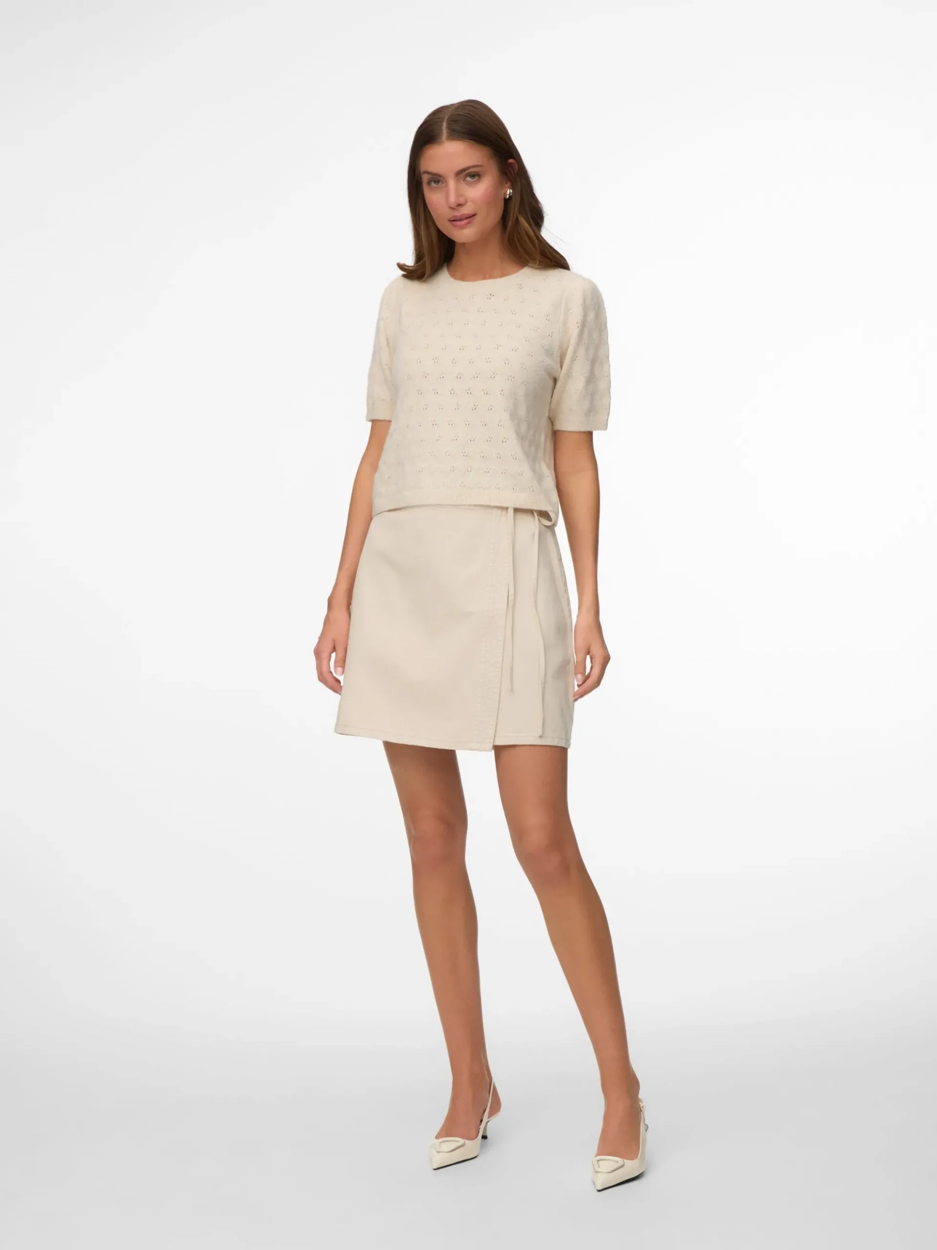 VMLIZA Mittlere Taille Kurzer Rock