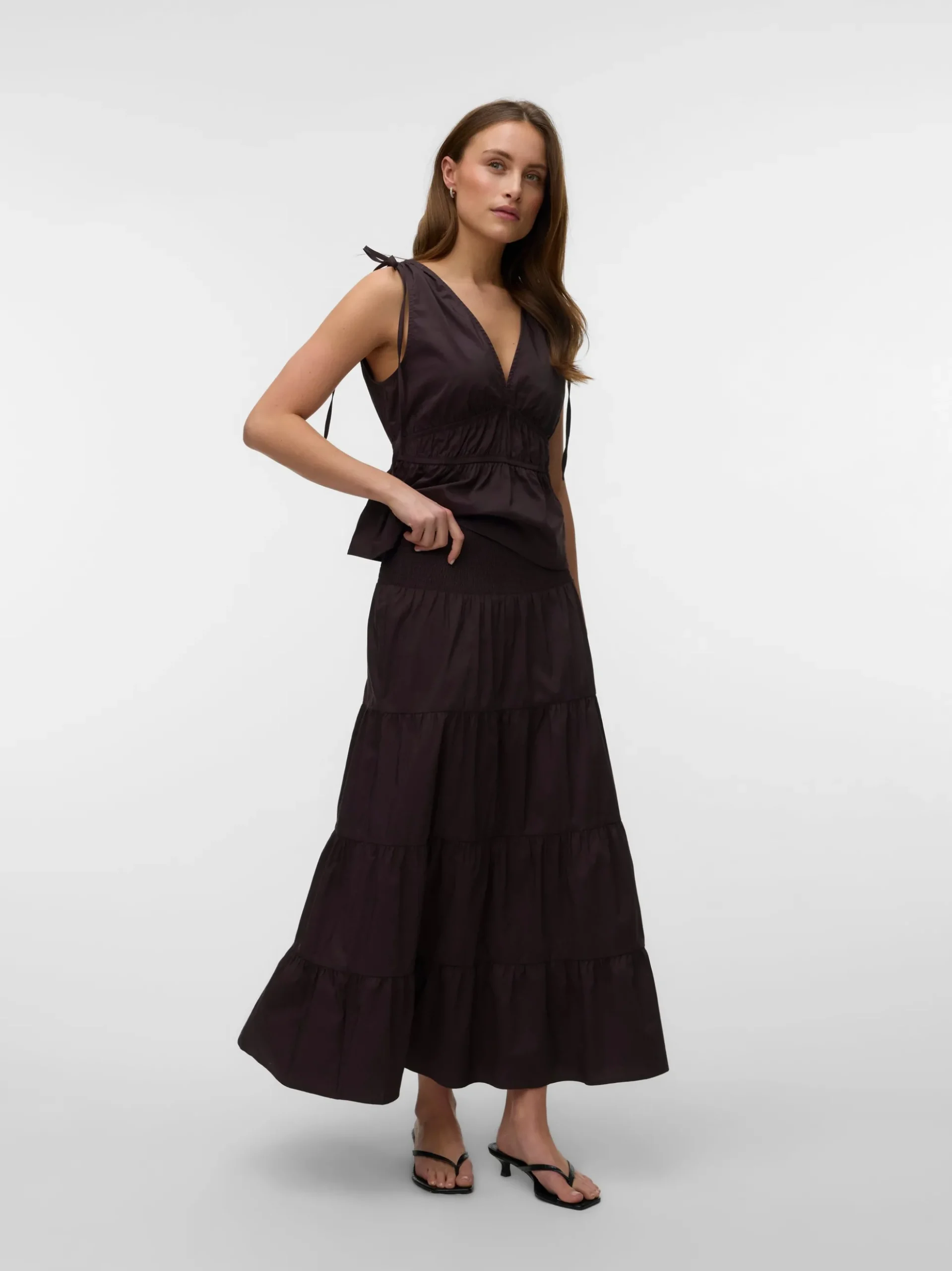 VMLOTUS Hohe Taille Langer Rock
