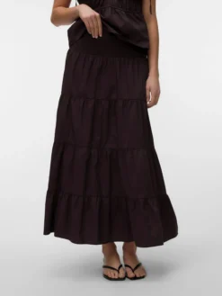 VMLOTUS Hohe Taille Langer Rock