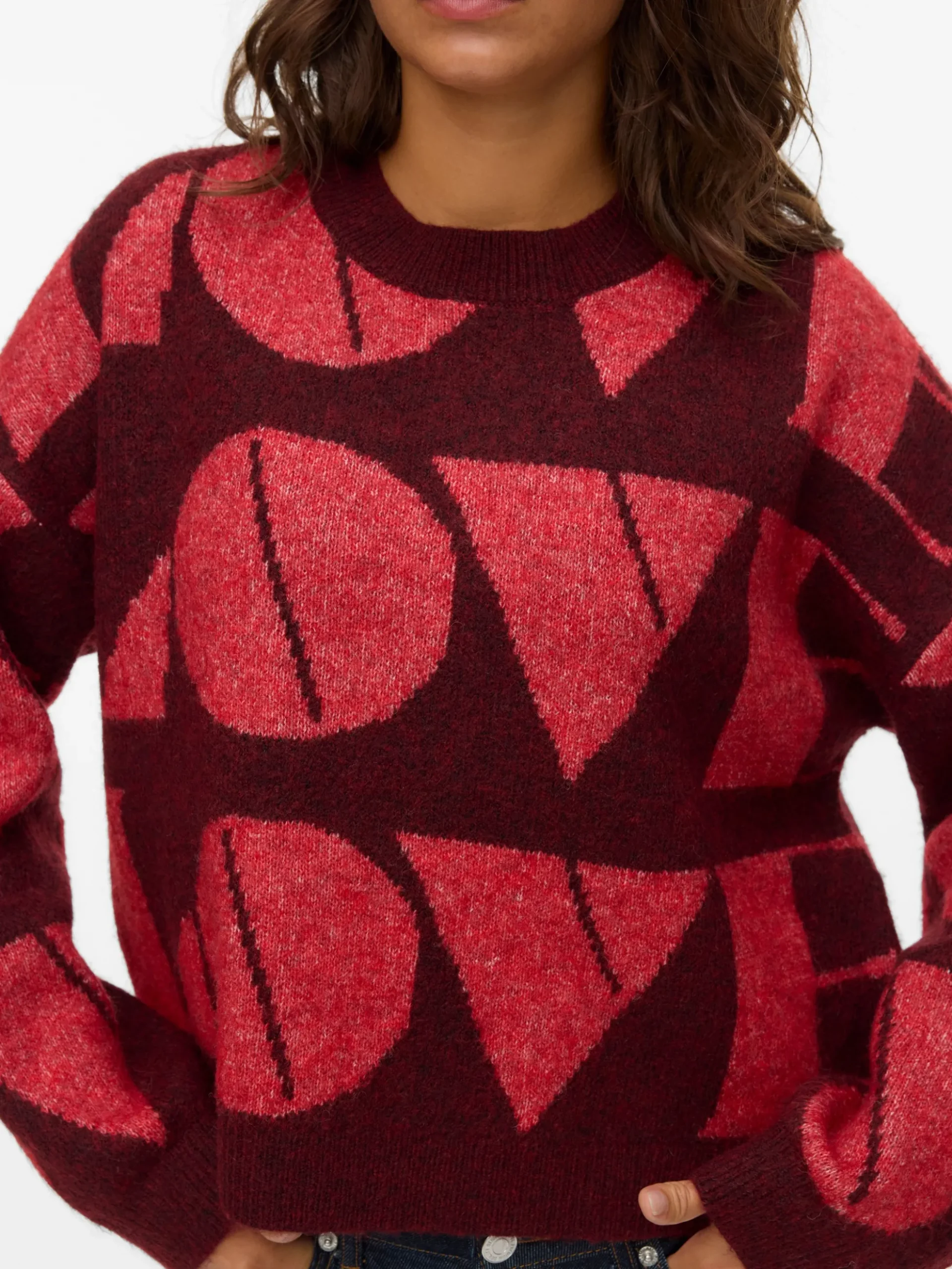 VMLOVE Strickpullover