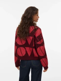 VMLOVE Strickpullover