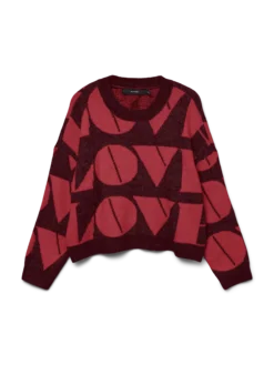 VMLOVE Strickpullover