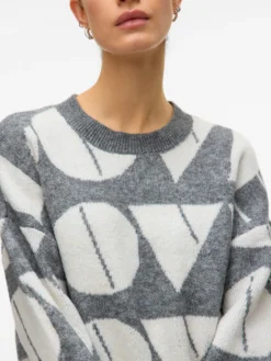VMLOVE Strickpullover