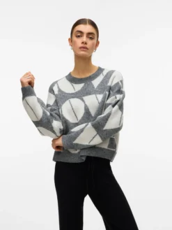 VMLOVE Strickpullover