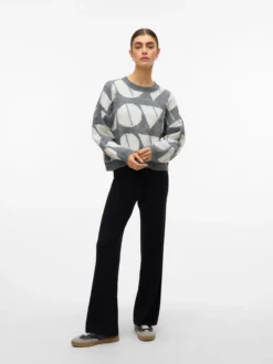 VMLOVE Strickpullover